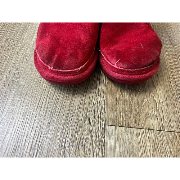 UGG Chukka Boots Girls 13 Youth Red - WORN - Picture 2 of 7